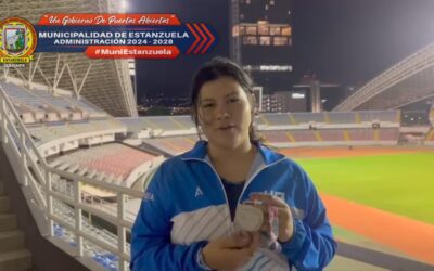 Atleta Estanzuelense gana medalla  de bronce en Campeonato Centro Americano de atletismo