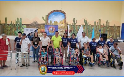 Reciben donación de sillas de ruedas