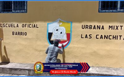 Remozamiento de pintura Escuela Las Canchitas
