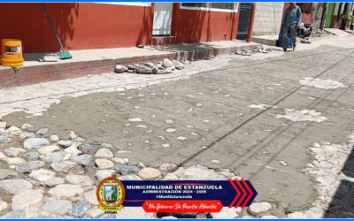 Bacheo de calles del casco urbano