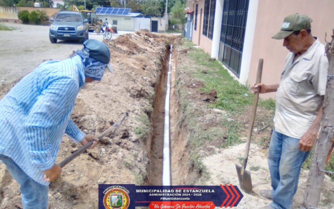 Ampliación de la red en un sector del barrio Guadalupe
