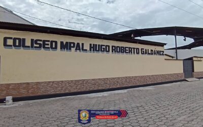 Remozamiento de pintura en Coliseo Municipal