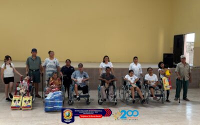 Entrega de equipo médico ambulatorio