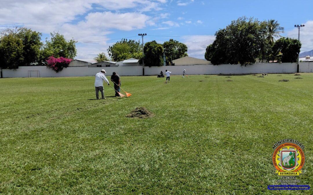 Mantenimiento Gramilla Estadio Municipal