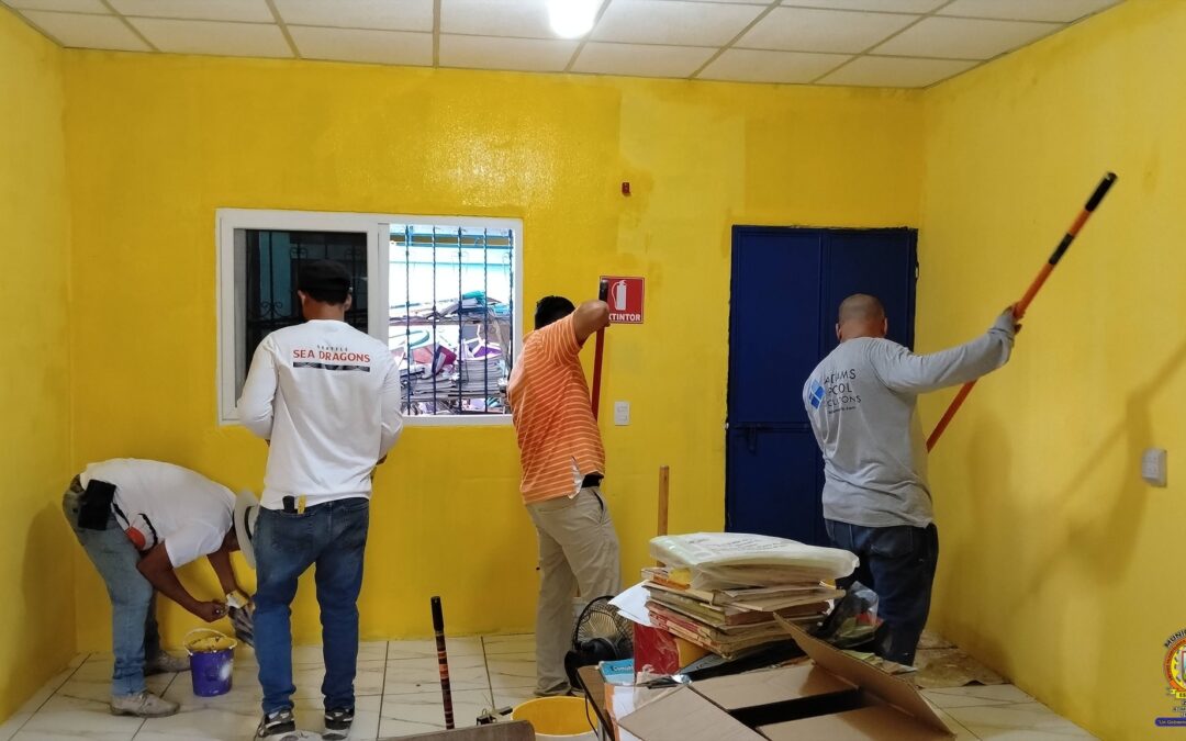 Remozamiento de Pintura Escuela Las Canchitas
