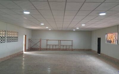 Remozamiento del Salón Comunal, Palenque y parque de Chispan