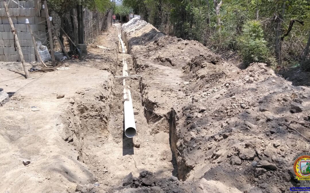 Ampliación de la red de drenajes Barrio Las Canchitas