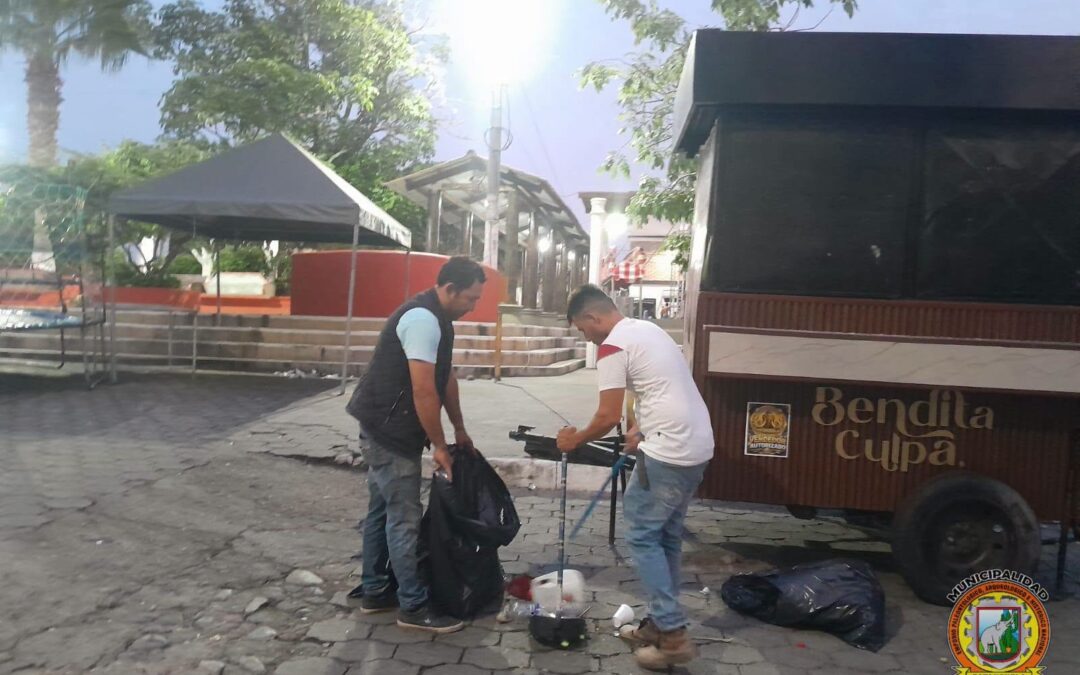 Limpieza de Calles por Servicios Públicos