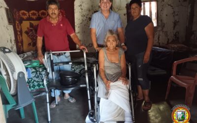 Donación de 24 sillas de ruedas