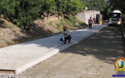 Pavimentación de Calle El Cementerio Aldea Chispán